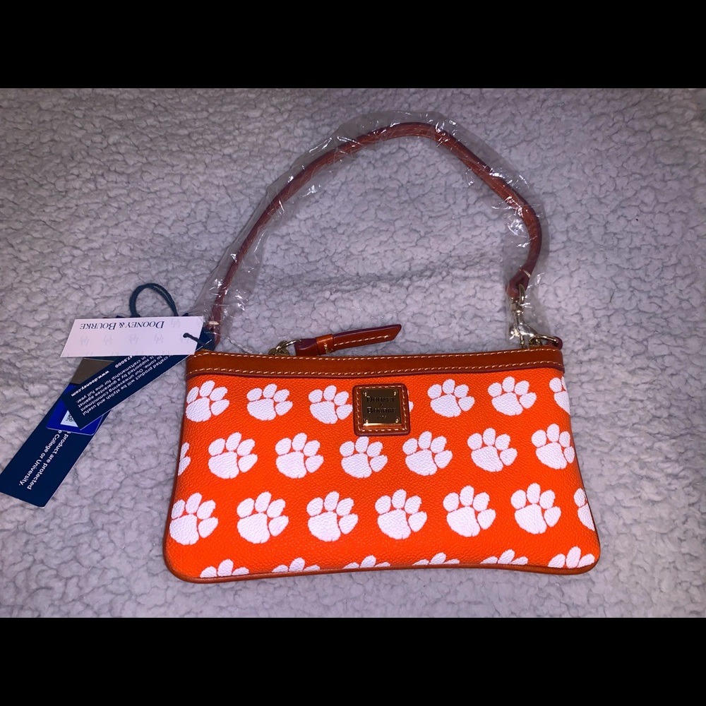 Dooney & Burkey Clemson clutch